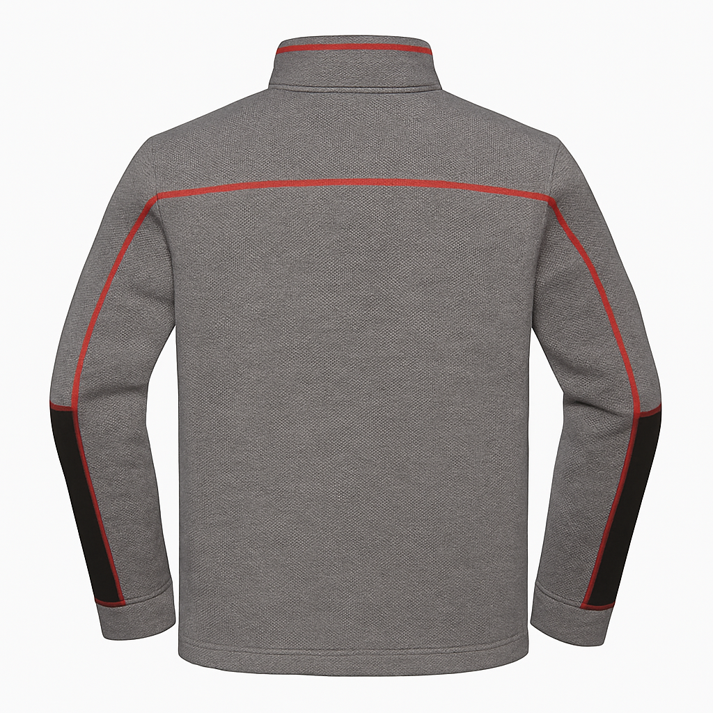 Carbon Melange/Black/Red Rückseite