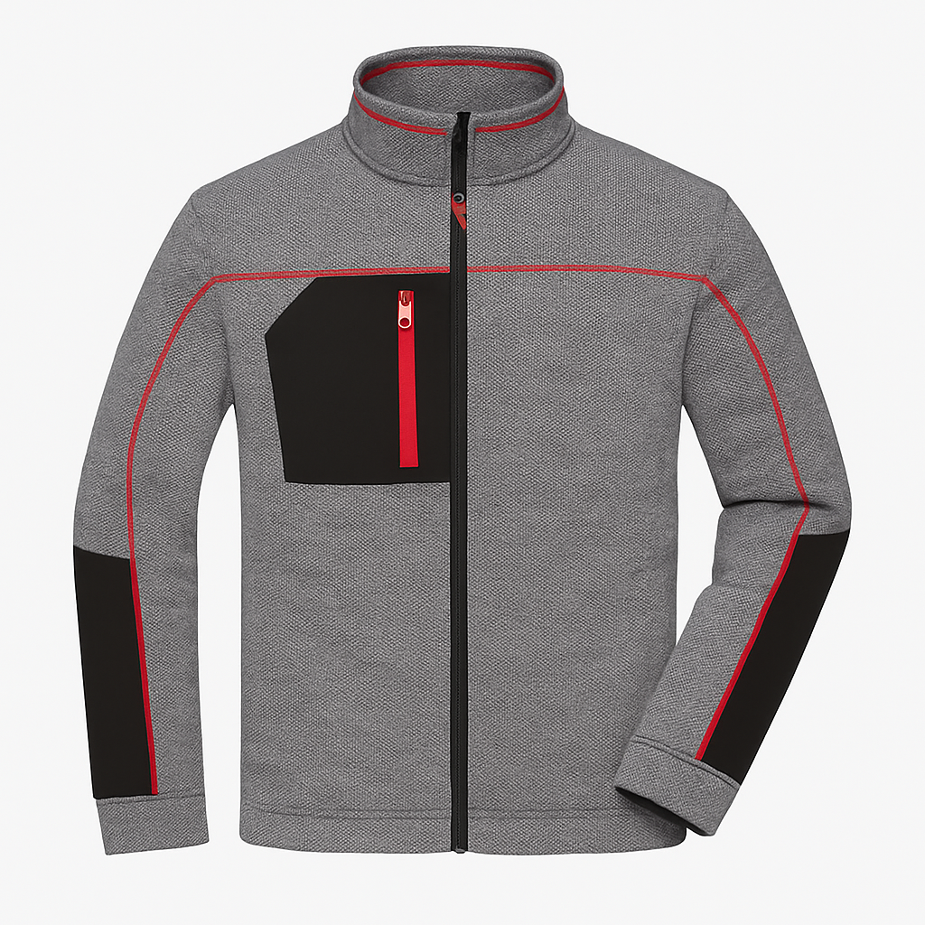 Carbon Melange/Black/Red