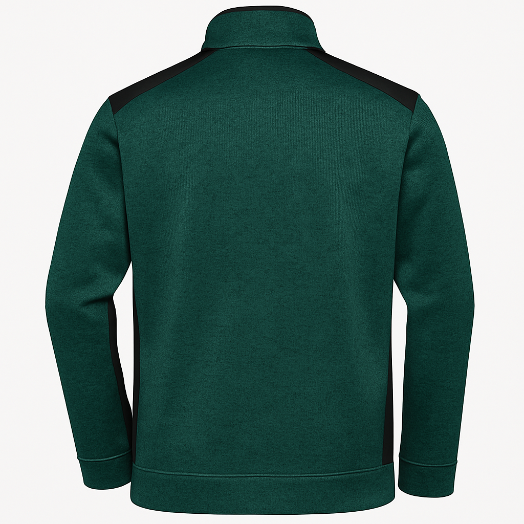 Dark Green Melange Rückseite
