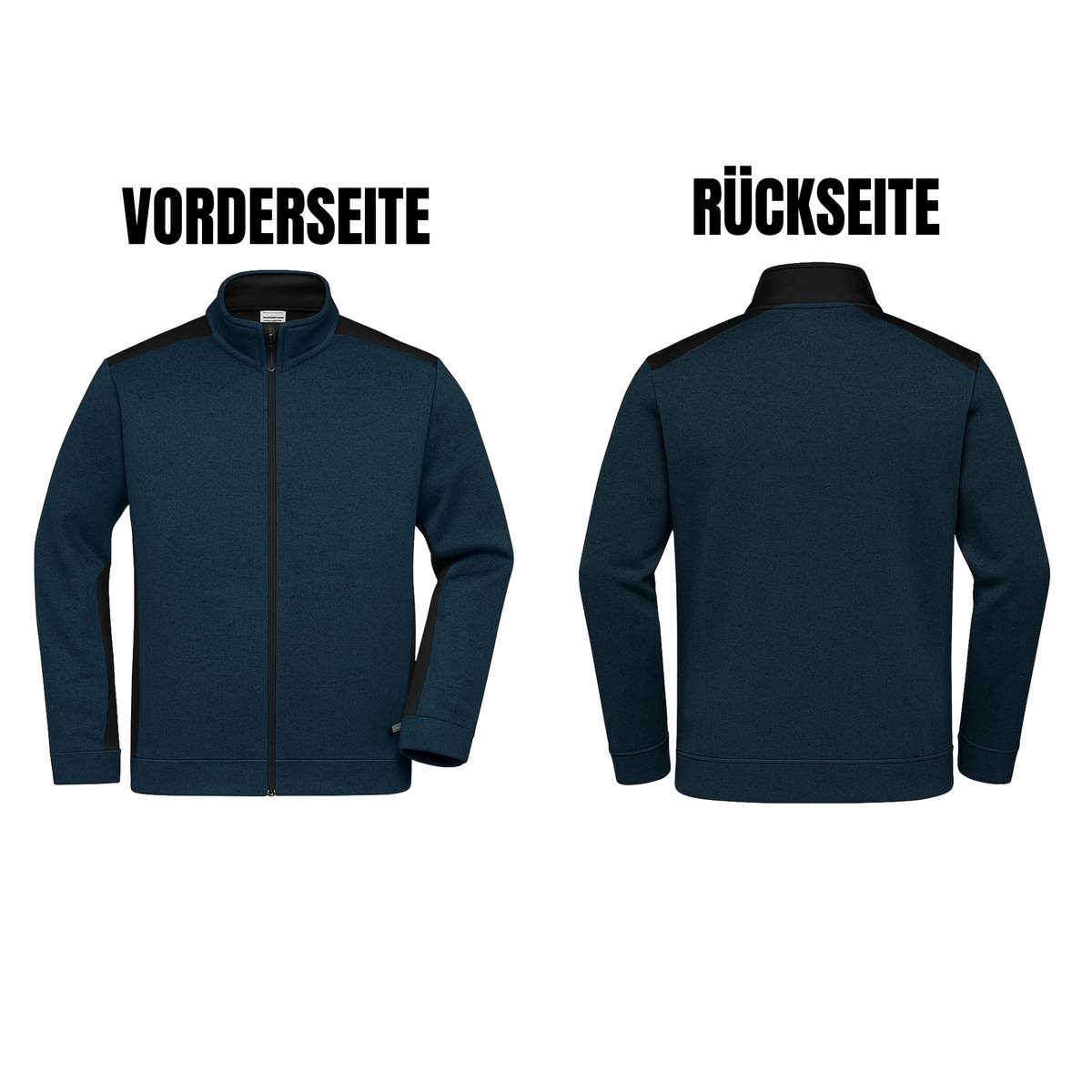 Men´s Knitted Workwear Fleece Jacket -STRONG-