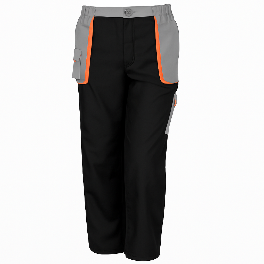 Black/Grey/Orange