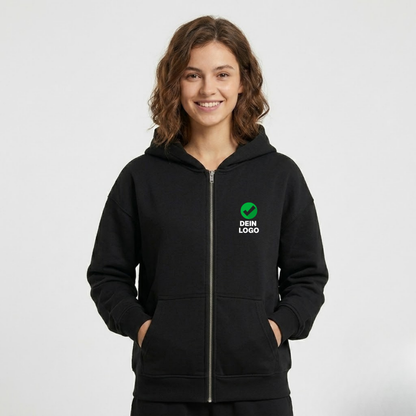 Fluffy Zip Hoody