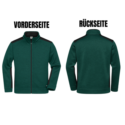 Men´s Knitted Workwear Fleece Jacket -STRONG-