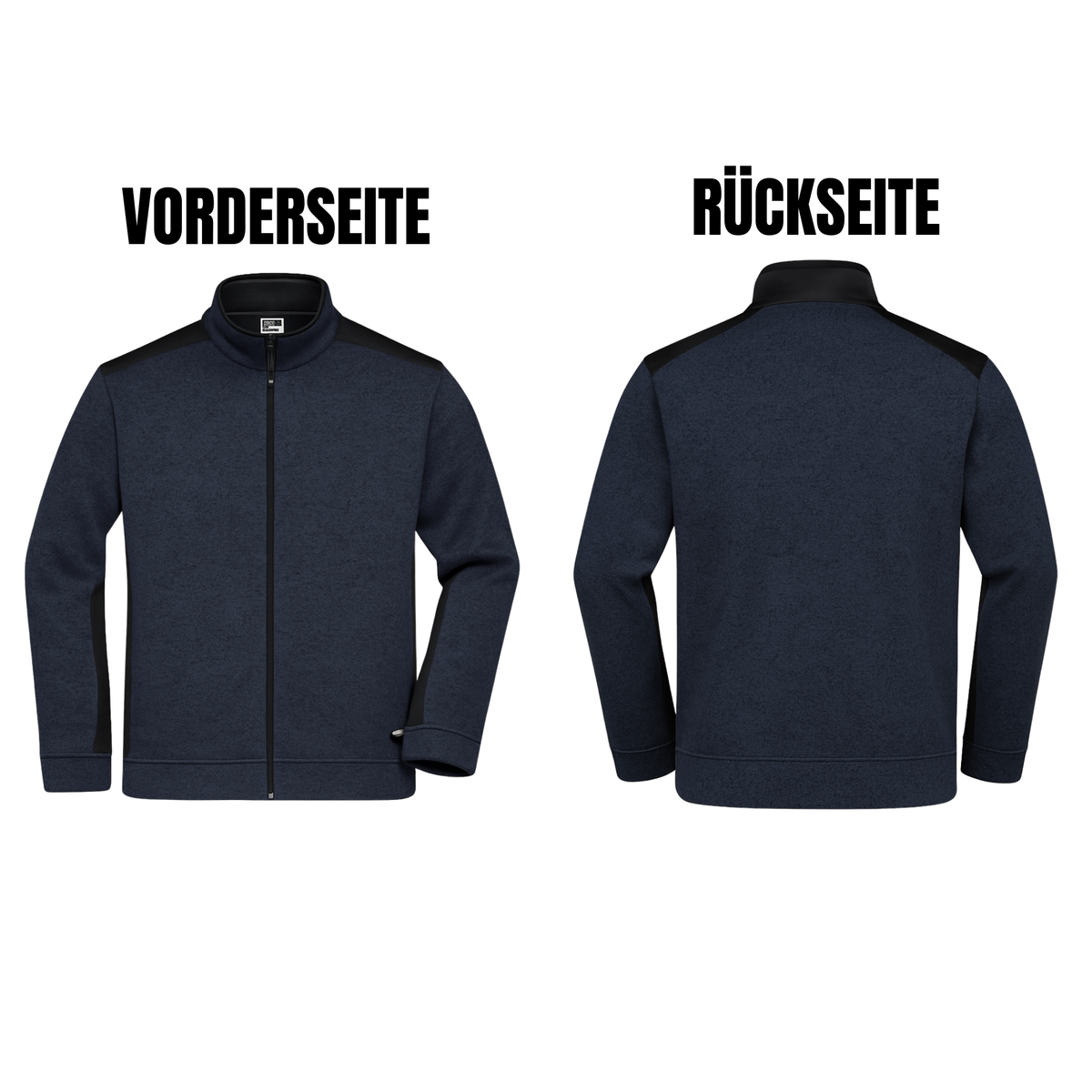 Men´s Knitted Workwear Fleece Jacket -STRONG-