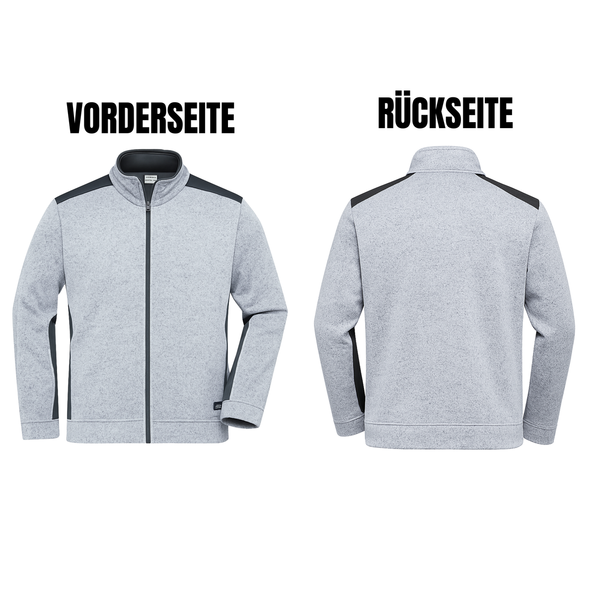 Men´s Knitted Workwear Fleece Jacket -STRONG-