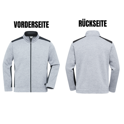 Men´s Knitted Workwear Fleece Jacket -STRONG-