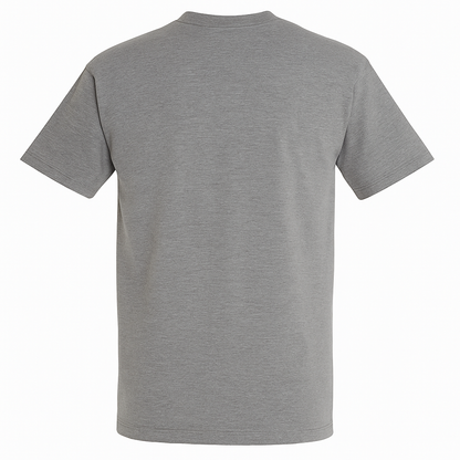 Imperial T-Shirt Grey Melange Rückseite