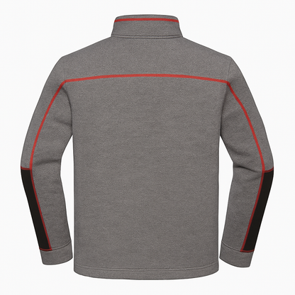 Carbon Melange/Black/Red Rückseite