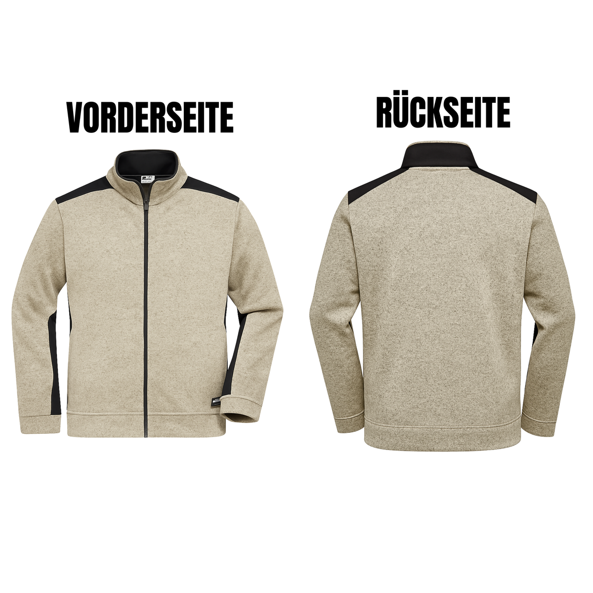 Men´s Knitted Workwear Fleece Jacket -STRONG-