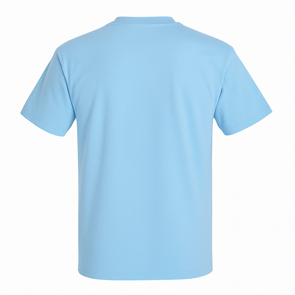 Imperial T-Shirt Sky Blue Rückseite