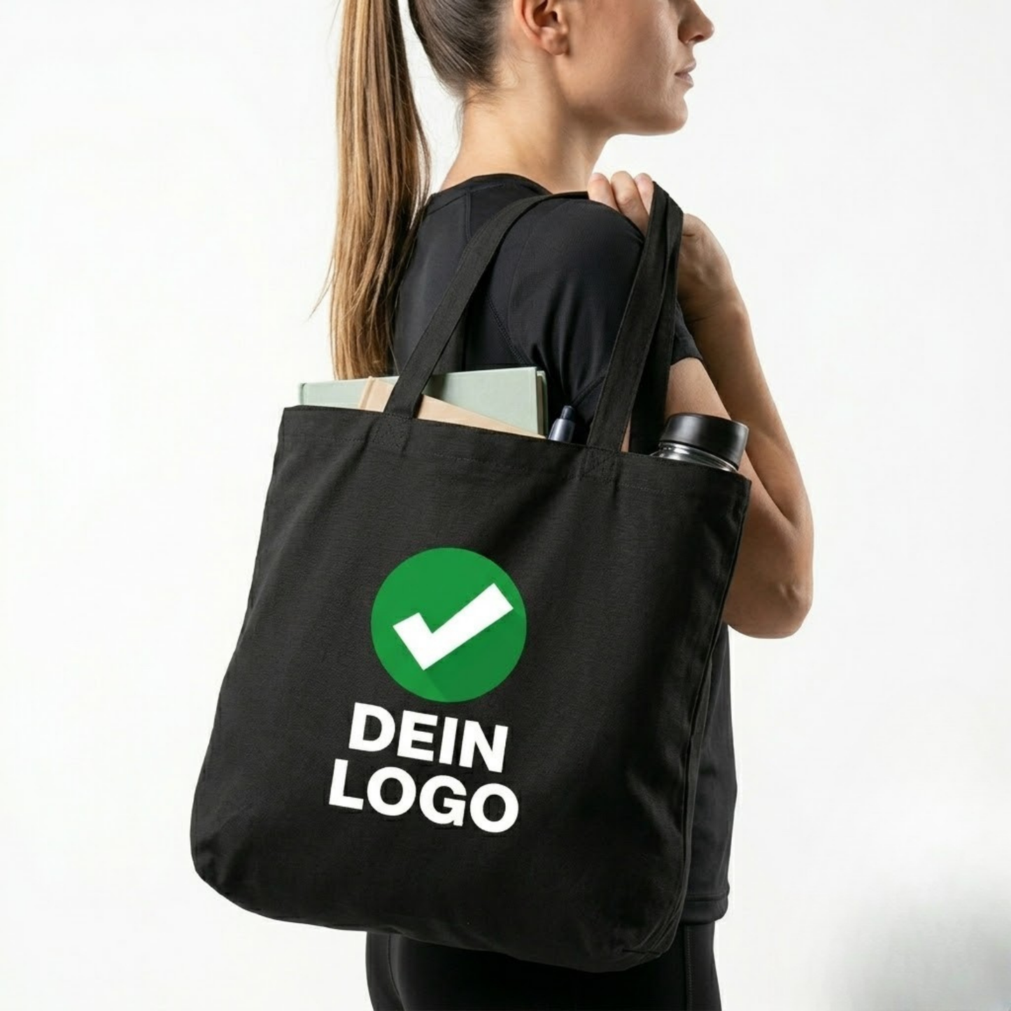 Shopping Bag With Long Handles