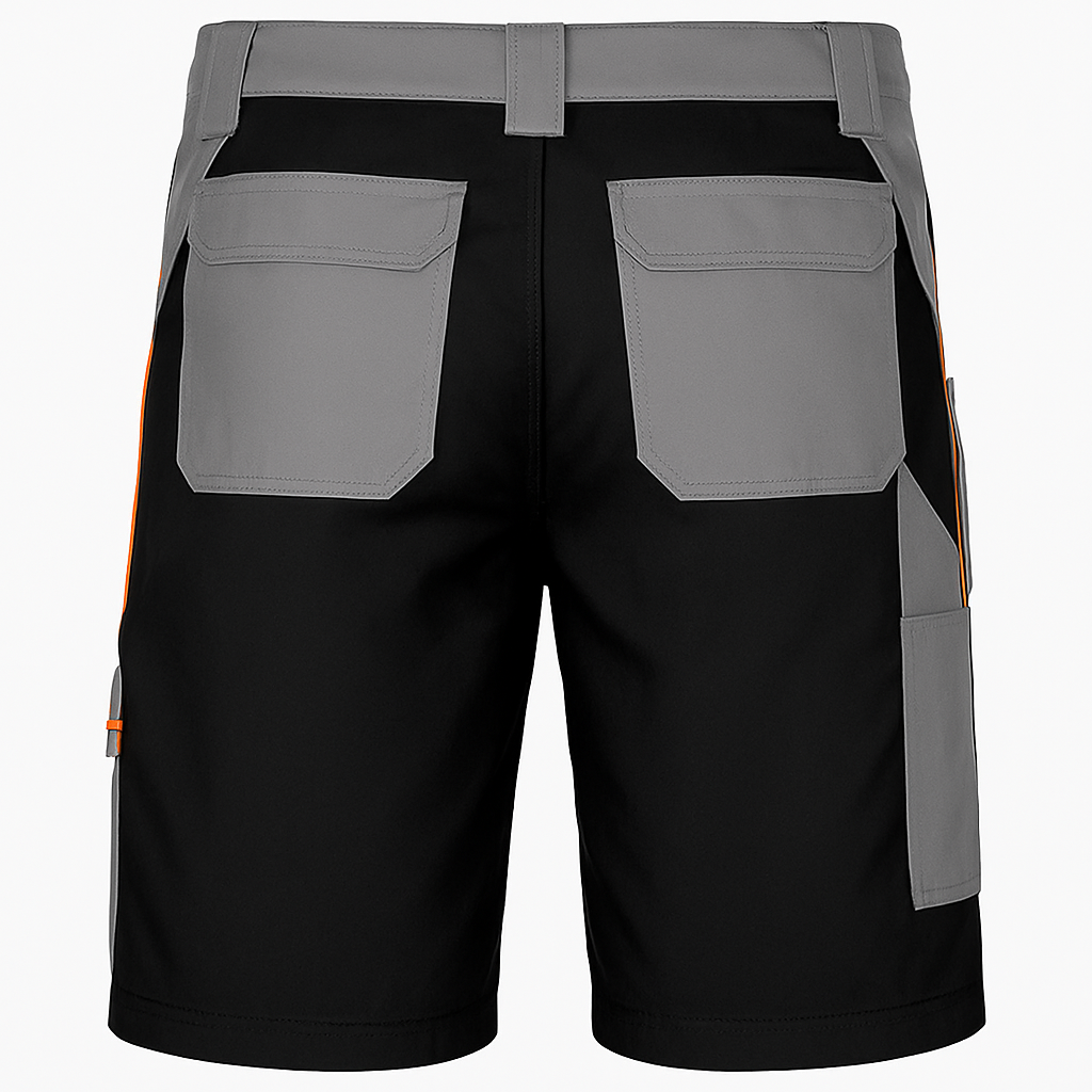 Black/Grey/Orange Rückseite